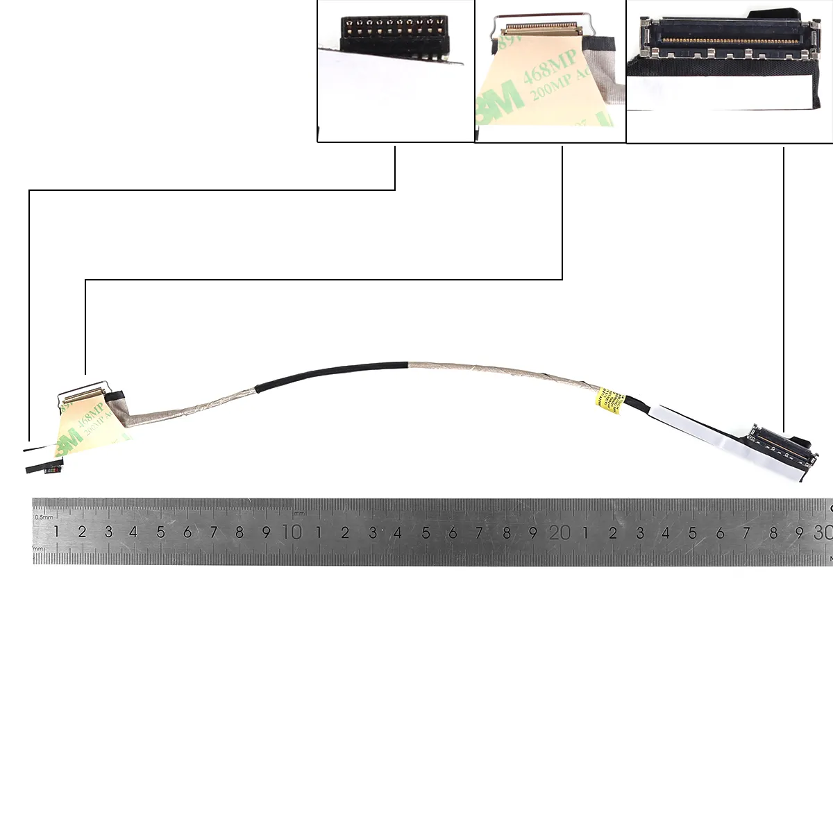 Picture of Laptop LCD/LED cable for HP 845 740 840 g5 ps1714 with touch 30pin FHD.